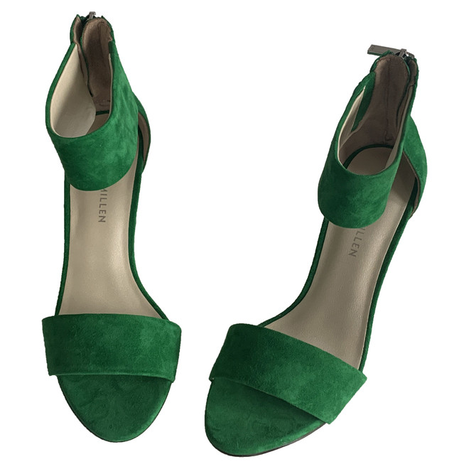 karen millen suede platform pumps