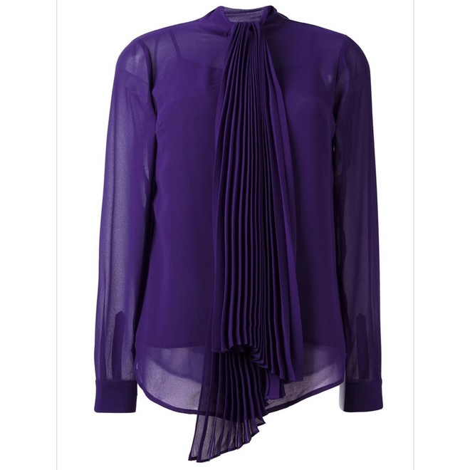 michael kors blouses purple