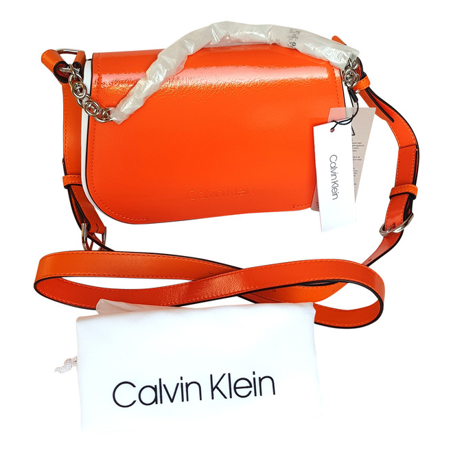 calvin klein orange bag