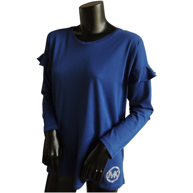 michael kors blue top