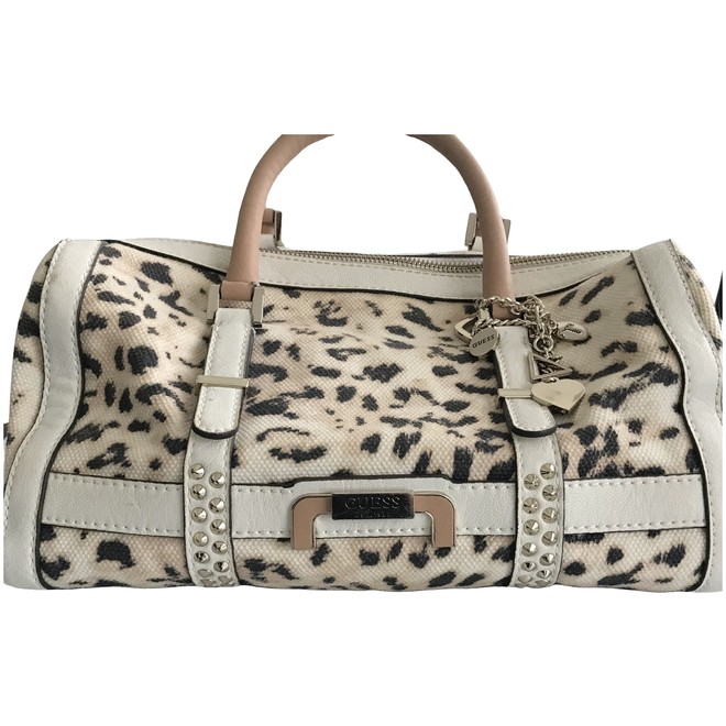 guess handbag beige