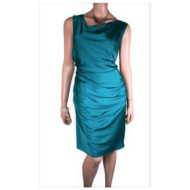 coast teal dress