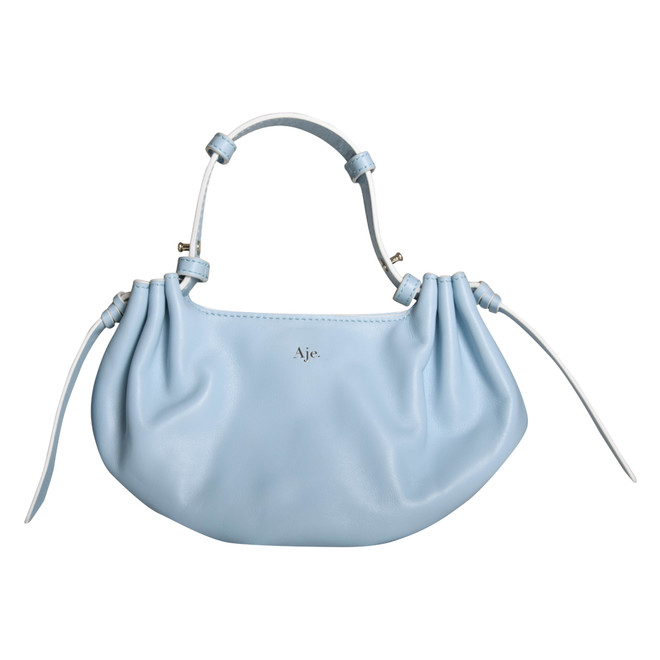 Second hand blue leather Aje handbags ...