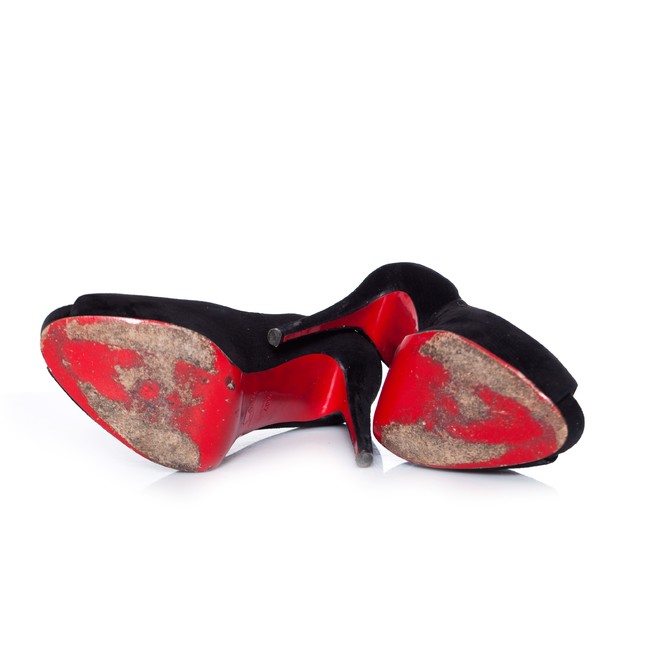louboutin plateau pumps