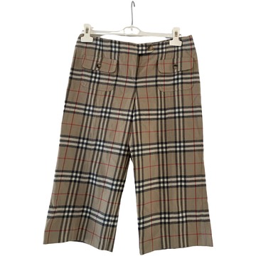 Buy Vintage Burberry Brown Cotton Trousers Size 36/32 Www.brickvintage.com  Online in India - Etsy