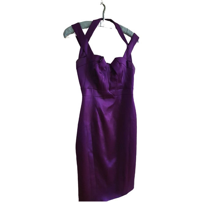 karen millen purple dress