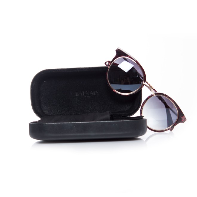 solo mest mount Second hand red other material Balmain sunglasses | The Next Closet