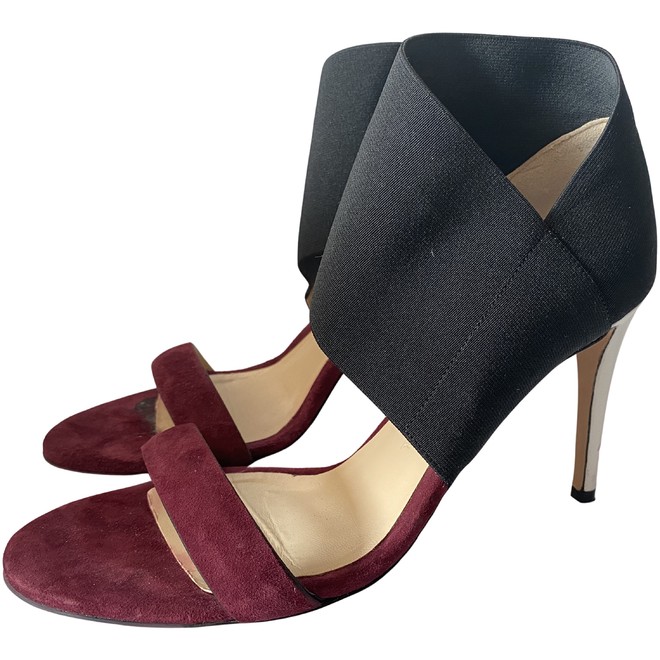 hand multicolour leather By Birger heels | The Closet