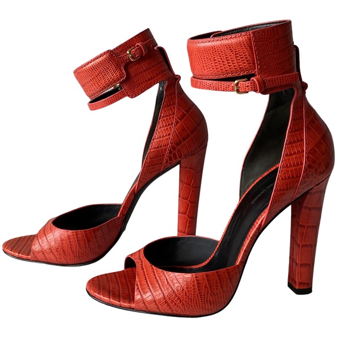 Alexander wang red heels online