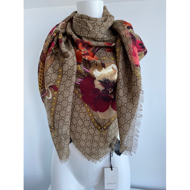 gucci oshibana scarf