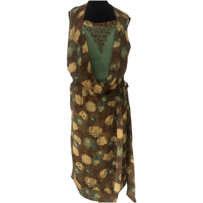 rutzou silk dress