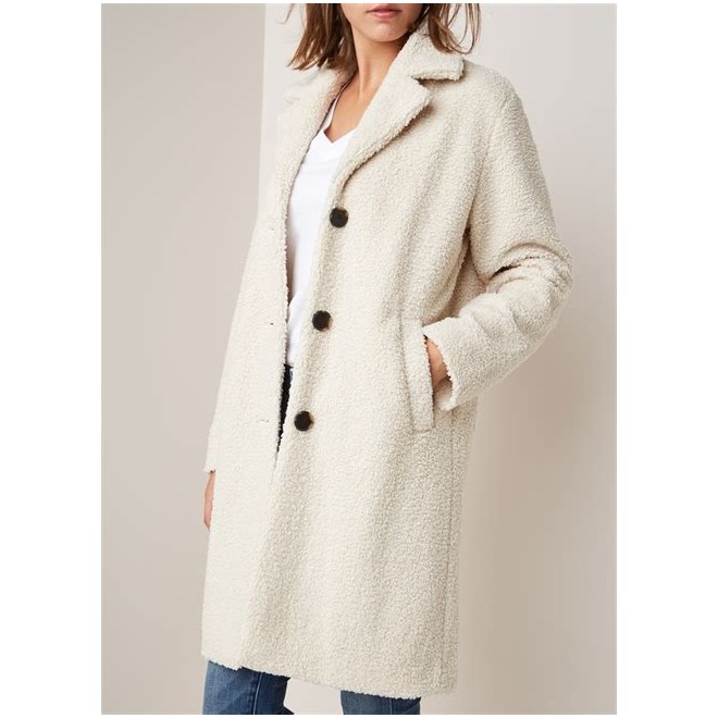 selected femme teddy coat