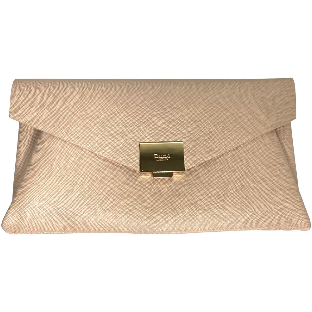 nude clutch bag dune