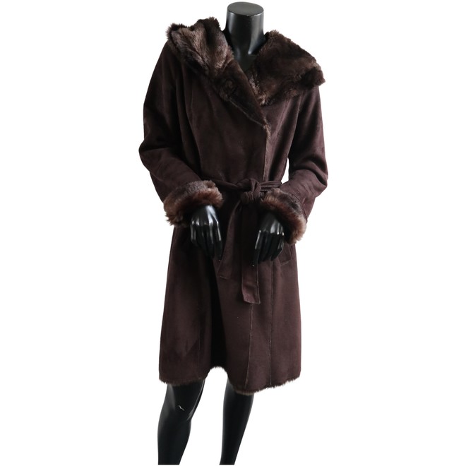 gerard darel shearling coat