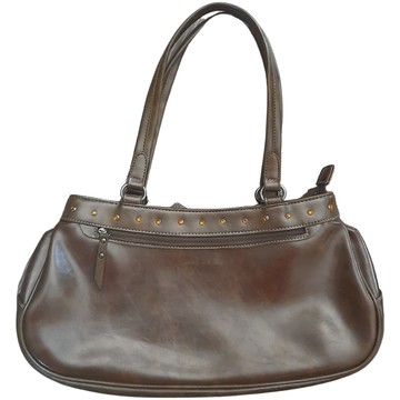 PICARD Vintage Burgundy Large Leather Shoulder Bag. Ladies 