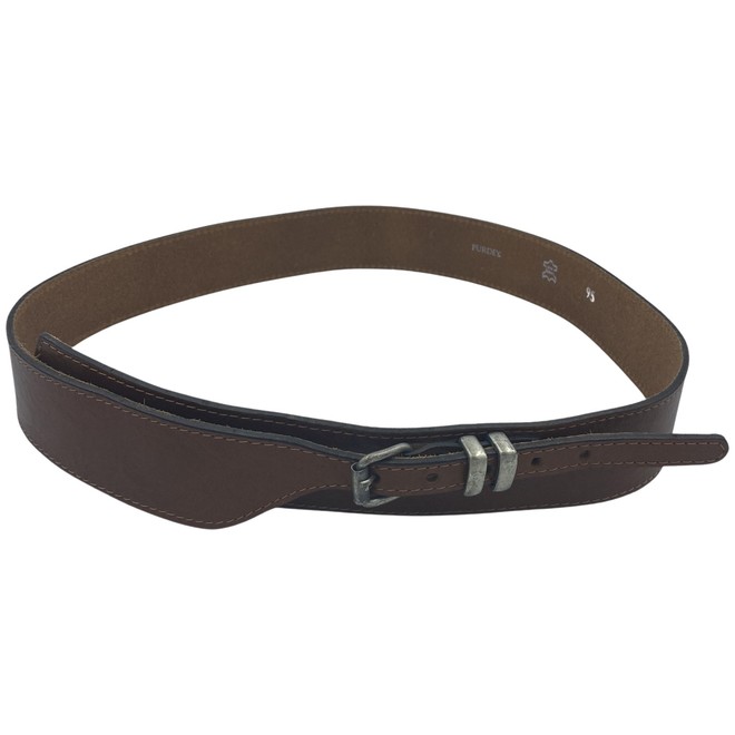 Hartford Arthur Leather Belt in Brown- Bliss Boutiques