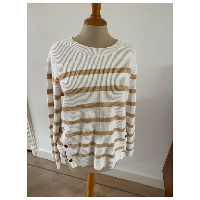 Vagabond - Striped Sweater (Size XS, S, M, XL, 2XL, 3XL, 4XL)