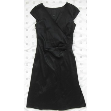 Romeo & Juliet Couture Long Sleeve Little Black Dress LBD Stretch Body Con  Zip S