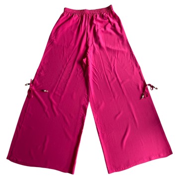 PINK Victoria's Secret, Pants & Jumpsuits, Iso Pink Fold Over Flare  Leggings