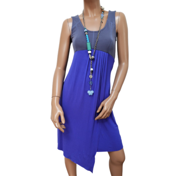 ANGELINA ROYAL BLUE DRESS - Rhea Costa-Shop