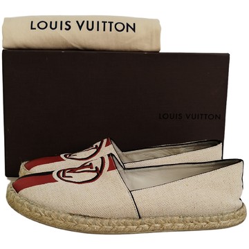 Vintage & tweedehands Louis Vuitton platte schoenen