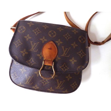 Saint cloud vintage crossbody bag Louis Vuitton Brown in Synthetic
