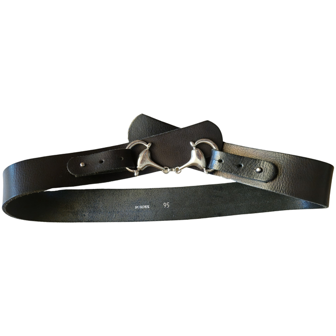 ICHI - Silla Braided Leather Belt - - Archer + Arrow