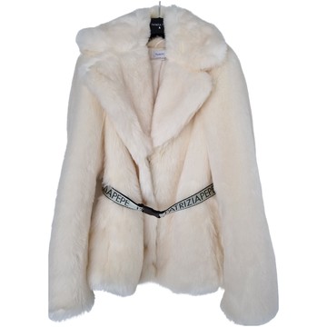 Belted Faux Fur Vest - Grace J Silla