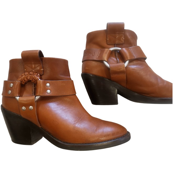 Vintage second hand See By Chloe ankle boots The Next Closet